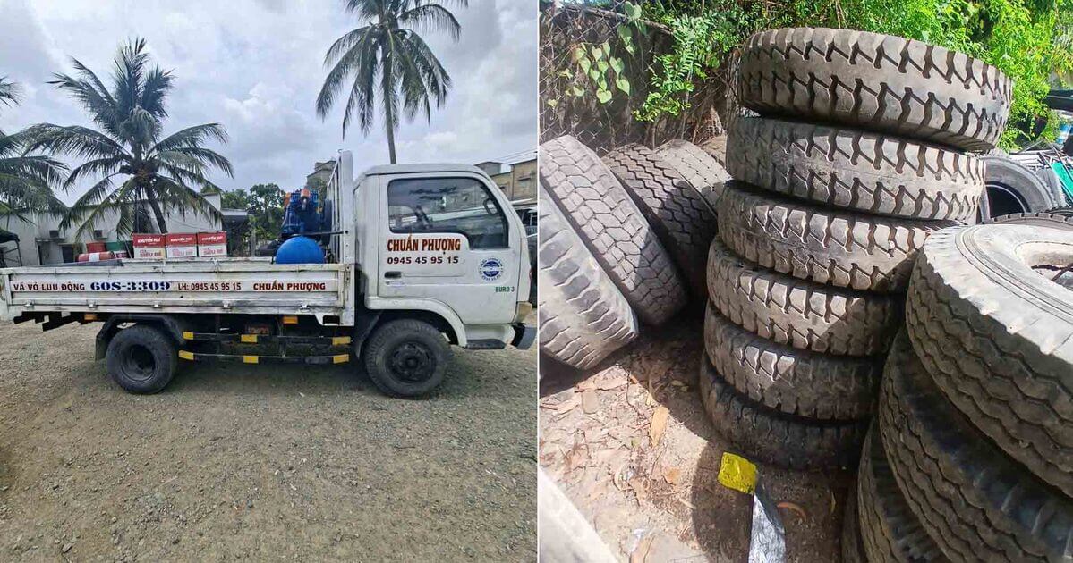 Thay Lốp Lưu Động Gò Quao – Xử Lý Bánh Xe Không Còn An Toàn